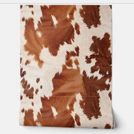 Papel Pintado Piel de vaca del Suroeste de Cream Brown