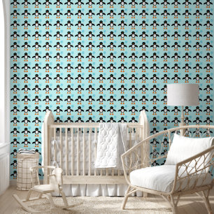 Papel Pintado Pingüino pingüino azul lindo