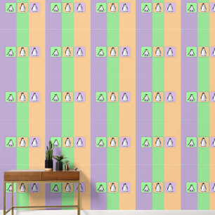 Papel Pintado Pingüinos Bebés