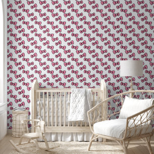 Papel Pintado Pink Bow Delight