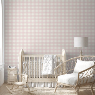 Papel Pintado Pink Gingham