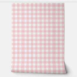 Papel Pintado Pink Gingham