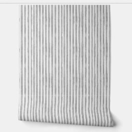 Papel Pintado Pinstripes grises púrpura acuarela