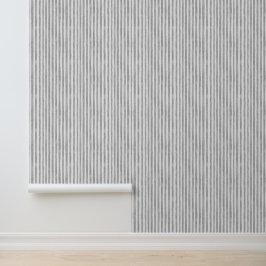 Papel Pintado Pinstripes grises púrpura acuarela