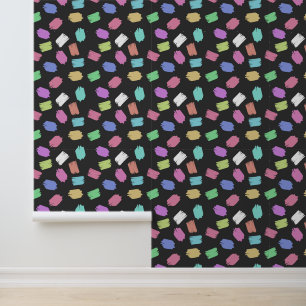 Papel Pintado Pintura de pinceles, pinceladas de pincel colorida