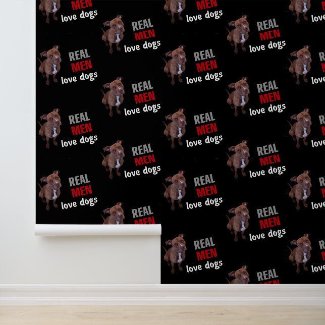 Papel Pintado Pitbull Dog (Solicitud)