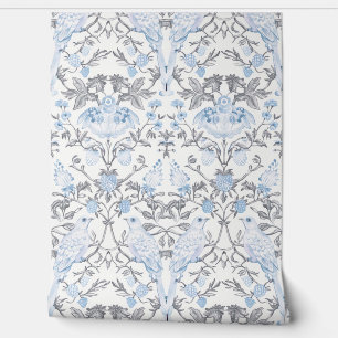 Papel Pintado PixDezines William Morris Blue Ladrón de Fresas