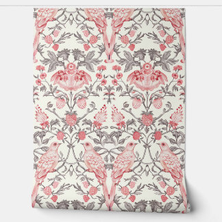 Papel Pintado PixDezines William Morris Ladrón de fresa rosa