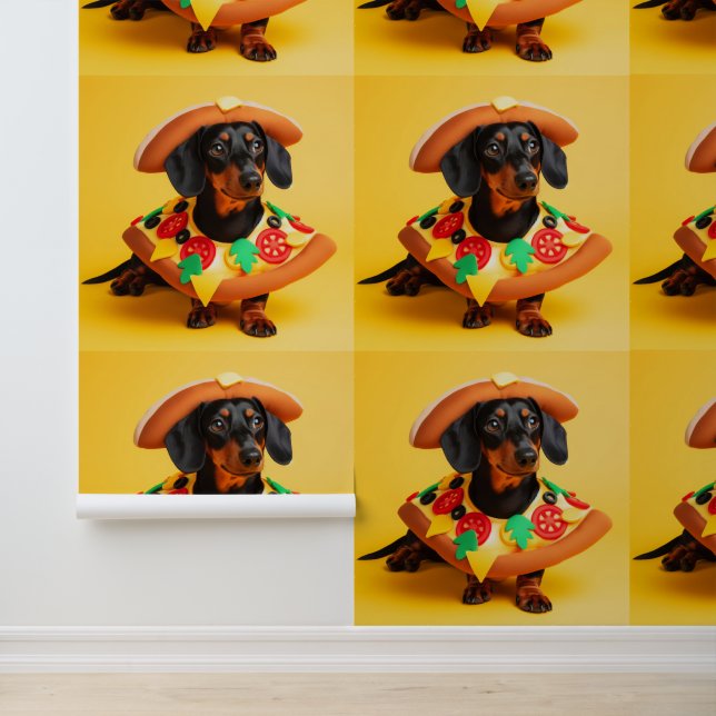 Papel Pintado Pizza Puppy (Solicitud)