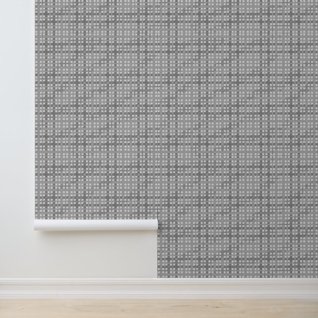 Papel Pintado Placa gris neutra moderna (Solicitud)