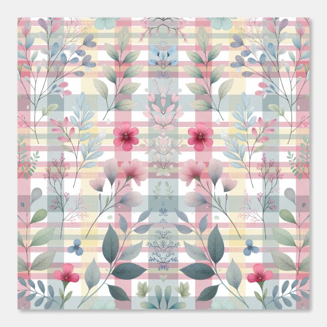 Papel Pintado Plaidwing Bloom (Anverso)