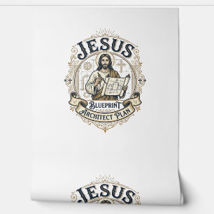 Papel Pintado Plan Arquitecto Jesus Blueprint Plan Arquitecto Je