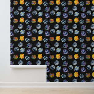 Papel Pintado Planetas de la Tierra de la Galaxia