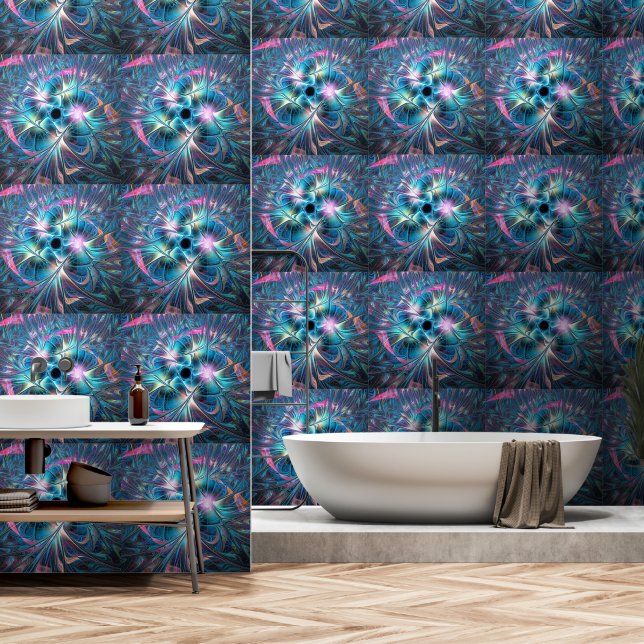 Papel Pintado Plástico Pastel (Baño)