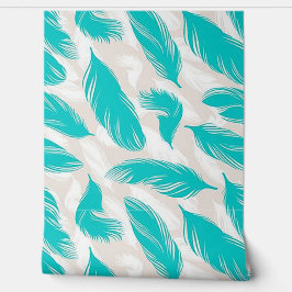 Papel Pintado Plumas
