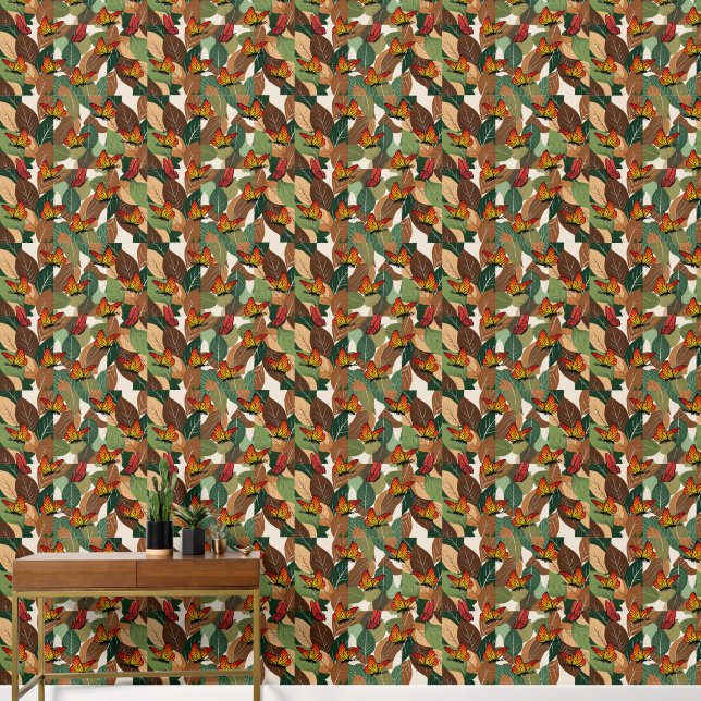 Papel Pintado plumas (Pasillo)