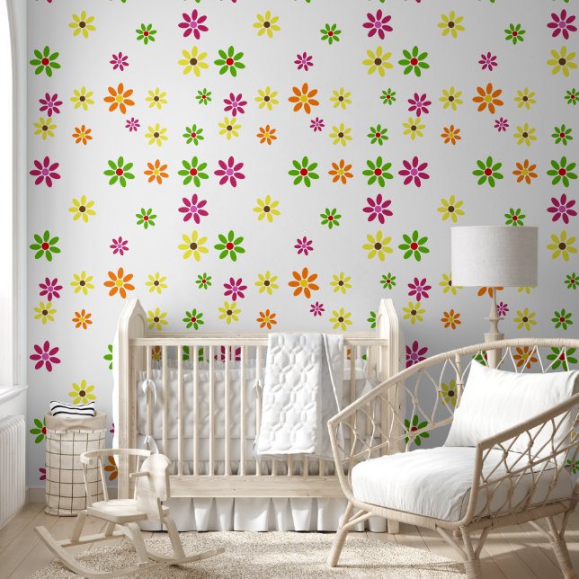 Papel Pintado Poder de Flor Blossoms patrón continuo 2 (Niños)