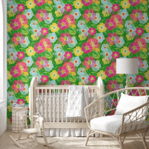 Papel Pintado Poder Floral Floraciones patrón continuo 4