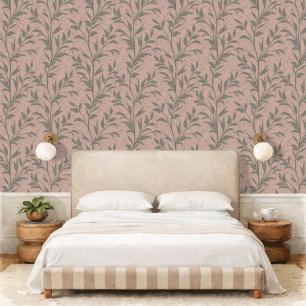 Papel Pintado Poesía Botánica de Hojas XL Bosque Silenciado Neut