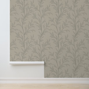 Papel Pintado Poesía de Hojas y Tallos XL 3 follaje