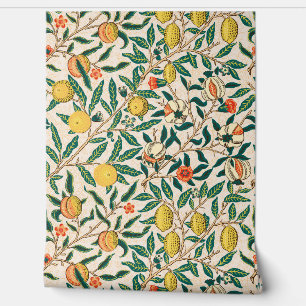 Papel Pintado Pomegranate William Morris original beige Wallpape