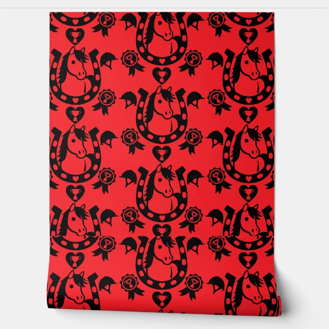 Papel Pintado Pony Horsy Home Decour (Desenrollar)