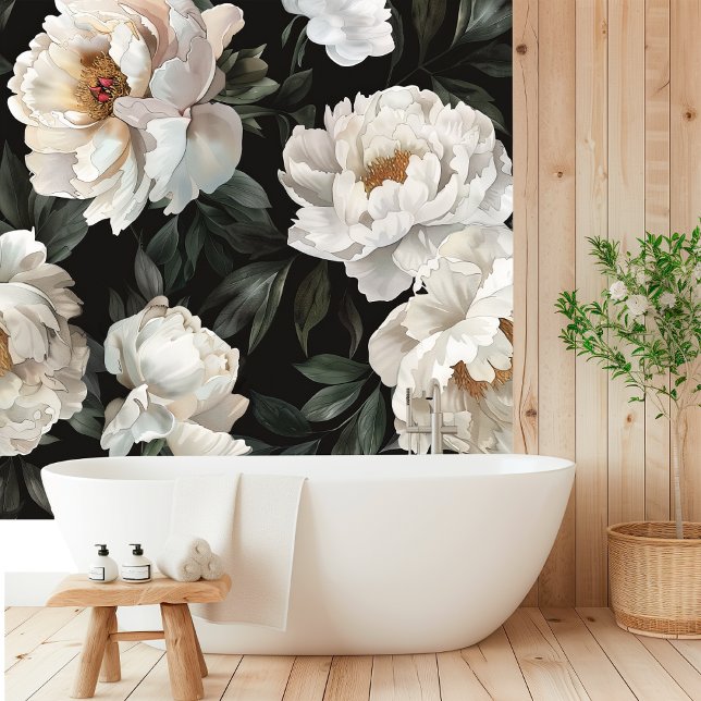 Papel Pintado Pony White Dark Floral (Subido por el creador)