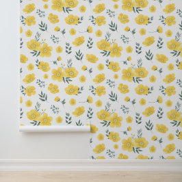 Papel Pintado Poppy Blossom