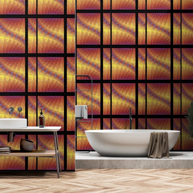 Papel Pintado Postal ZIG ZAG 1 (Baño)