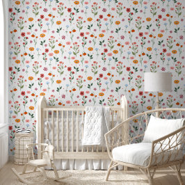 Papel Pintado Prado Alegre de Flores