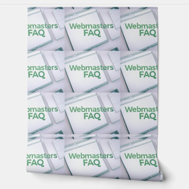 Papel Pintado Preguntas frecuentes de WebMasters (Desenrollar)