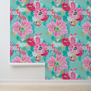 Papel Pintado Preppy Blossom Delight