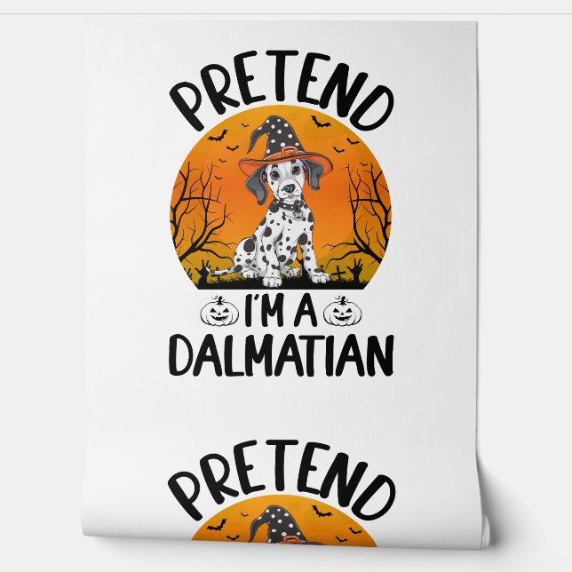 Papel Pintado Pretend i'm a Dalmatian Dog Halloween (3) (Desenrollar)