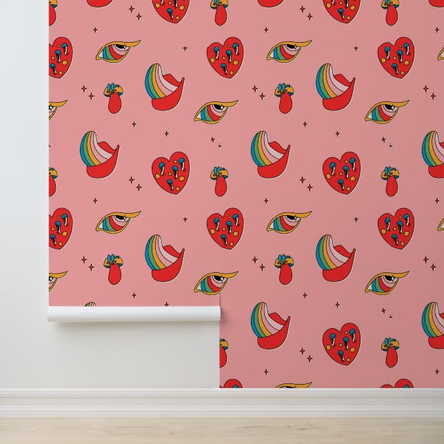 Papel Pintado Psicodélico (Solicitud)