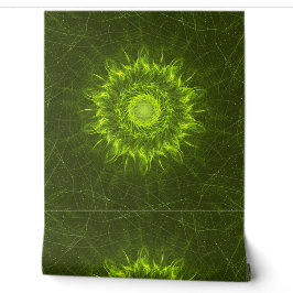 Papel Pintado Pulso Verde – El Florecer de la Energía