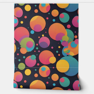 Papel Pintado Puntos coloridos gigantes