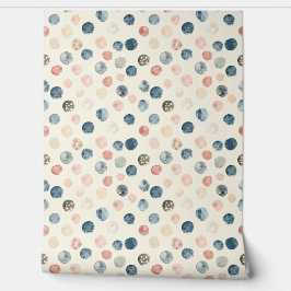 Papel Pintado Puntos de acuarela suaves