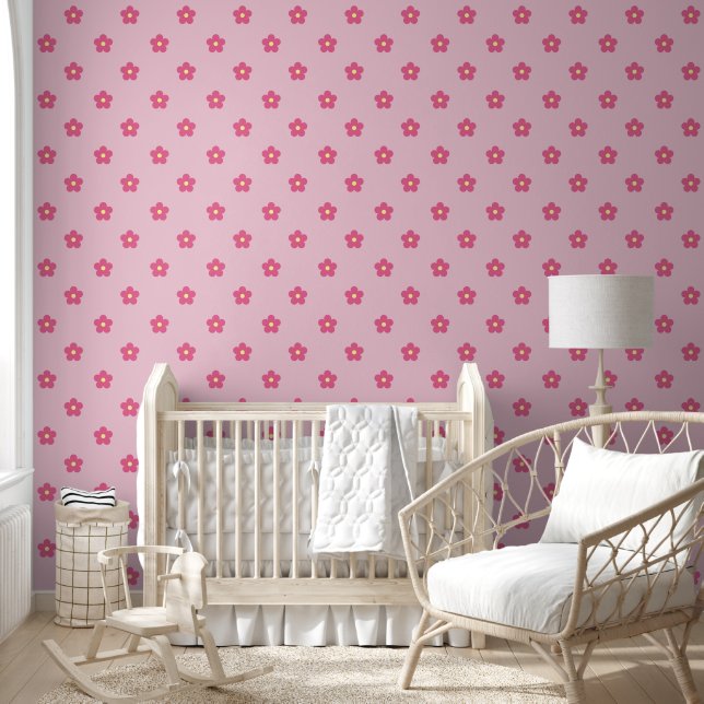 Papel Pintado Puntos de florecimiento (Niños)