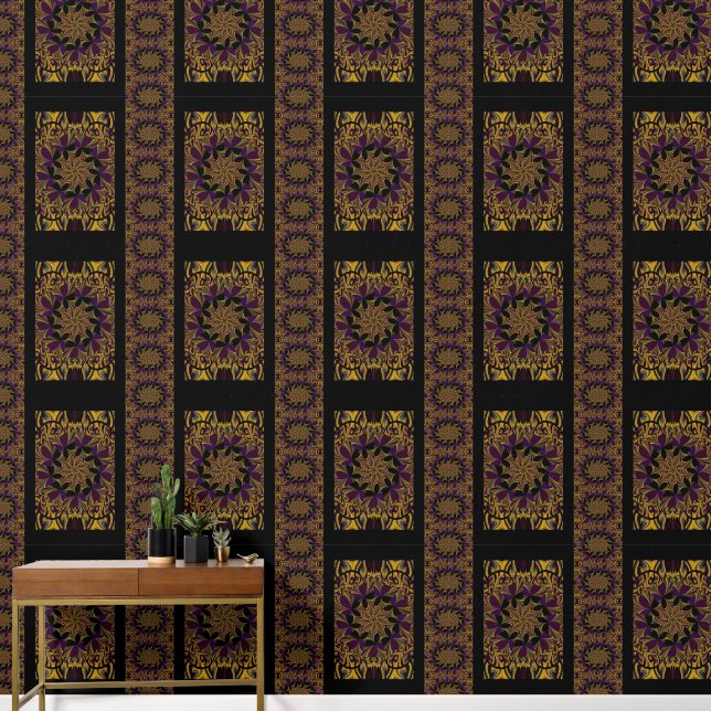 Papel Pintado Purple Bloom (Pasillo)