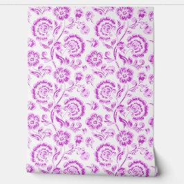 Papel Pintado Purple Flowers