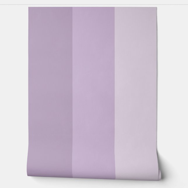 Papel Pintado Purple Ombre Striped (Desenrollar)
