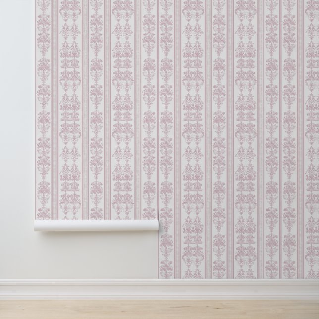 Papel Pintado púrpura de estilo clásico (Solicitud)