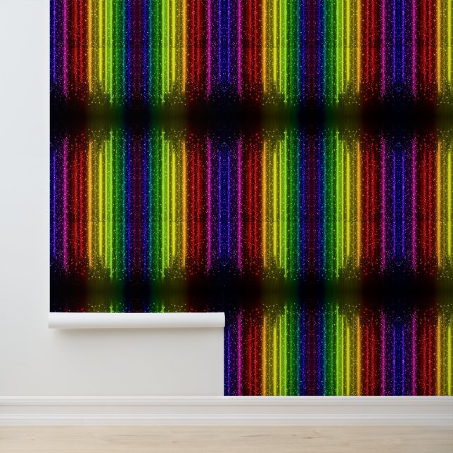 Papel Pintado Purpurina colorido Sparkly Luces (Solicitud)