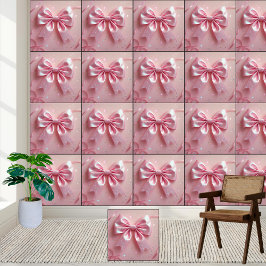 Papel Pintado Purpurina De Bow Rosa Girona Esparkle Estético