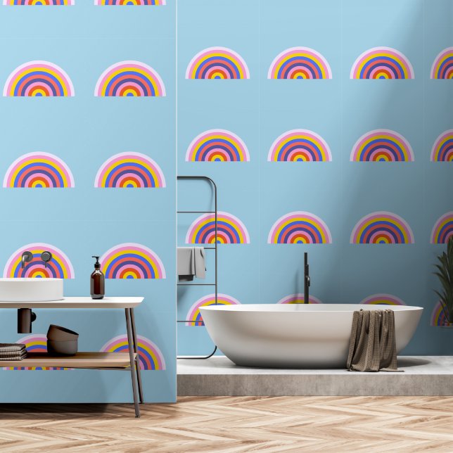 PAPEL PINTADO RAINBOW WALLPAPER (Baño)