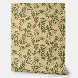 Papel Pintado Rama de árbol de oliva verde