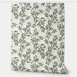 Papel Pintado Rama de árbol de oliva verde