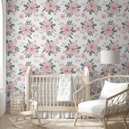 Papel Pintado Ramos de Rosa Suave
