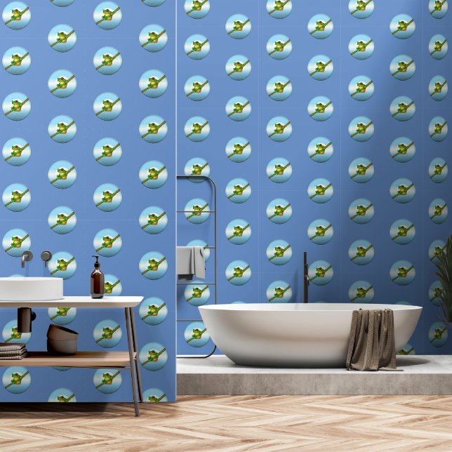 Papel Pintado Rana (Baño)