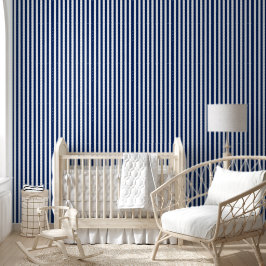 Papel Pintado Rayas Azules